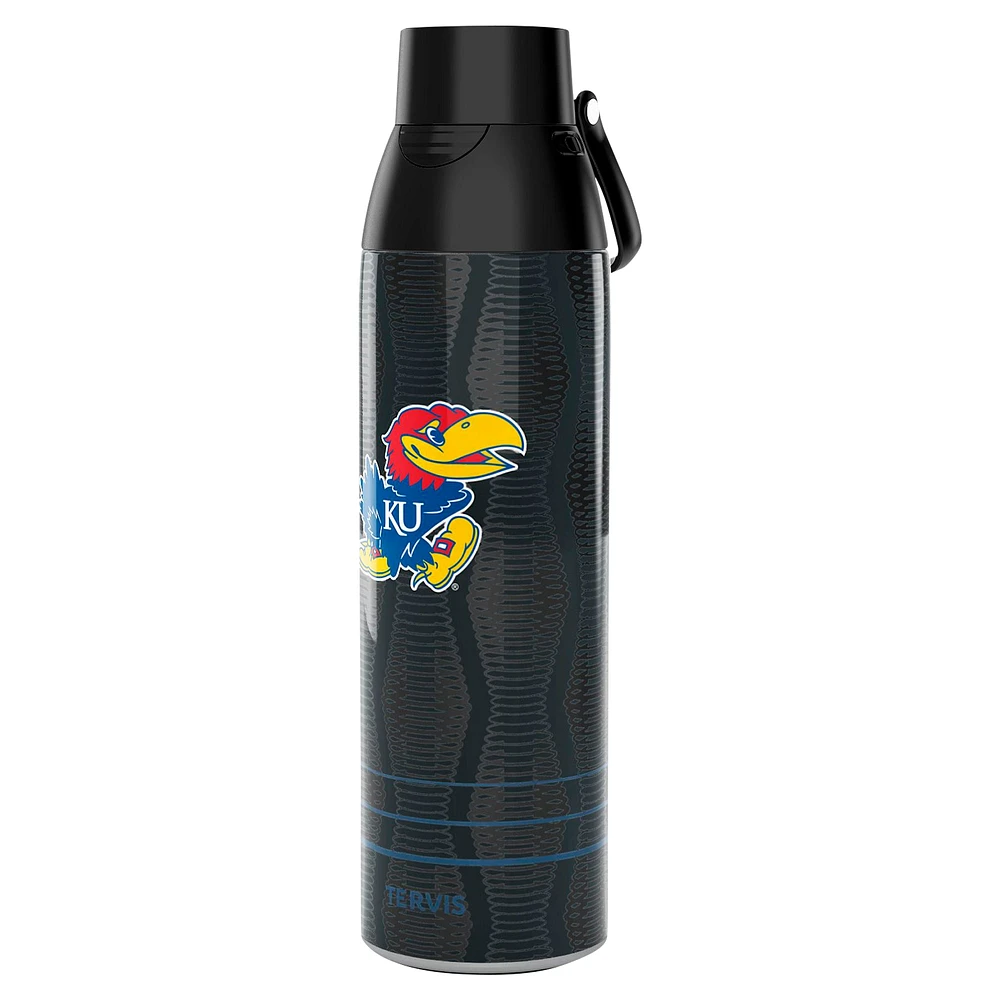 Bouteille d'eau en acier inoxydable Tervis Kansas Jayhawks Full Speed ​​Venture de 36 oz