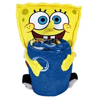 The Northwest Group Kansas Jayhawks Spongebob Squarepants Hugger Blanket