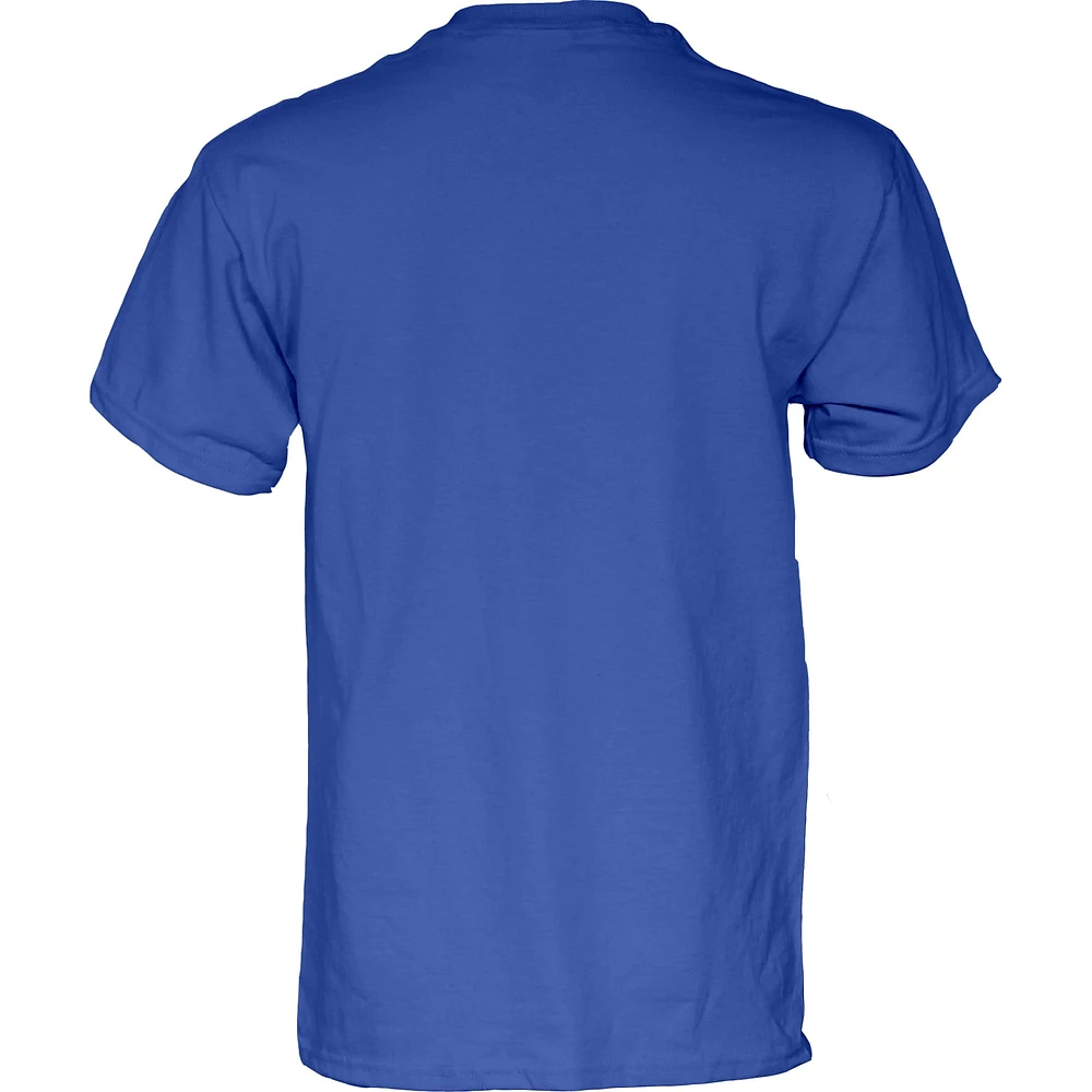 T-shirt unisexe bleu 84 Royal Kansas Jayhawks Champions du tournoi de soccer féminin Big 12 2024