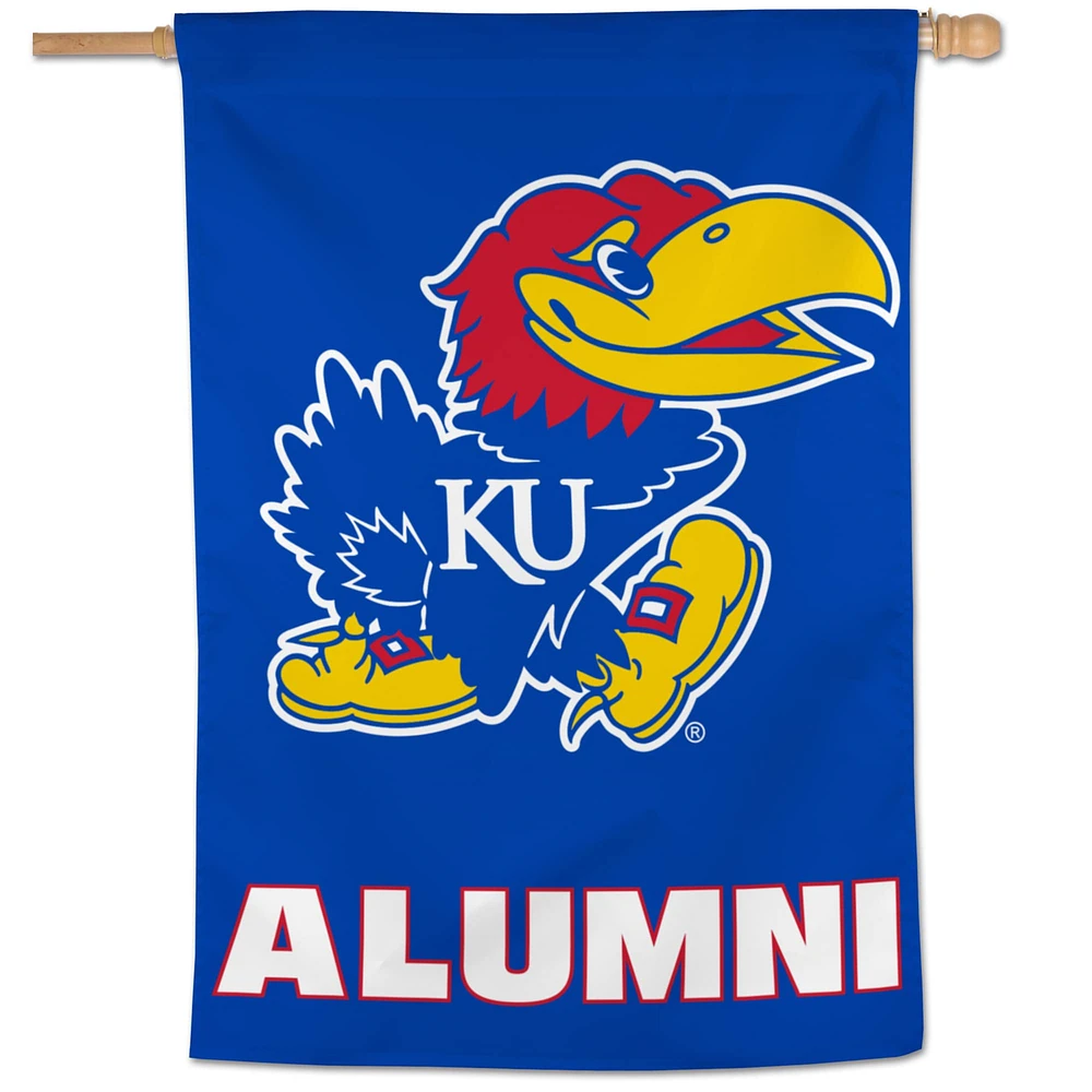 WinCraft Kansas Jayhawks 28" x 40" Alumni Single-Sided Vertical Banner