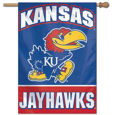 WinCraft Kansas Jayhawks 28" x 40" Primary Logo Single-Sided Vertical Banner