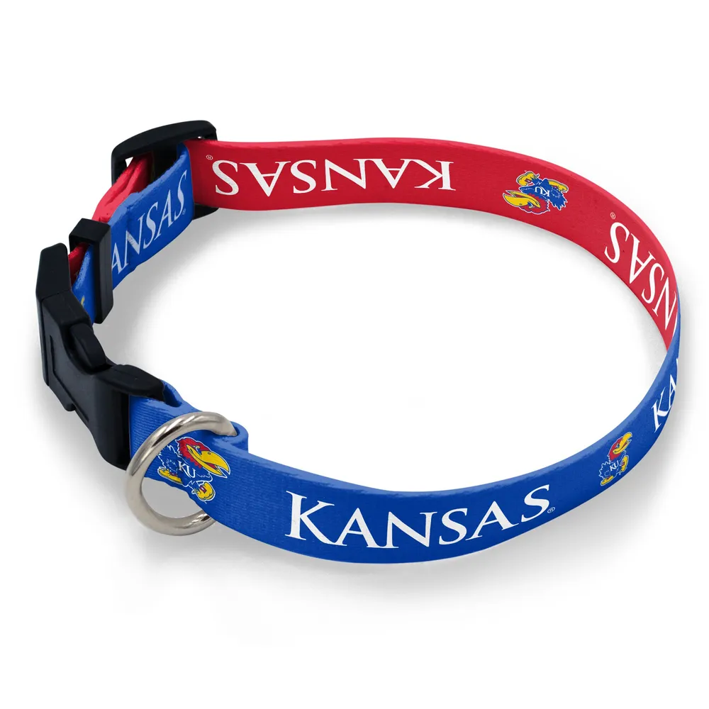 WinCraft Kansas Jayhawks Collier réglable pour animal de compagnie taille moyenne