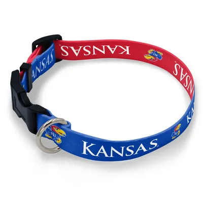 WinCraft Kansas Jayhawks Collier réglable pour animal de compagnie taille moyenne