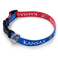 WinCraft Kansas Jayhawks Collier réglable pour animal de compagnie taille moyenne