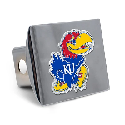 WinCraft Kansas Jayhawks Premium Metal Hitch Cover