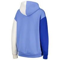 Women's Gameday Couture Royal Kansas Jayhawks Hall of Fame Colorblock Pullover Hoodie