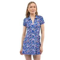 Robe Tailgate Ivy pour femme de Smith & Quinn Royal/White Kansas Jayhawks