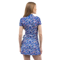 Robe Tailgate Ivy pour femme de Smith & Quinn Royal/White Kansas Jayhawks
