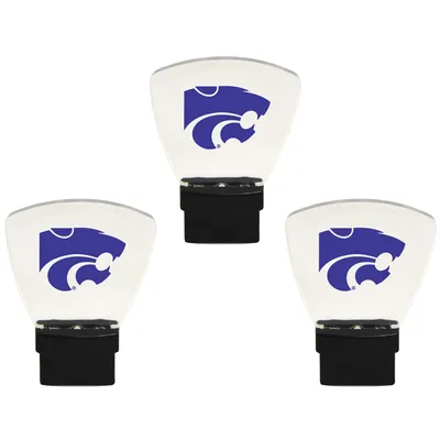 Kansas State Wildcats Authentic Street Signs LED Nightlight 3-Pack