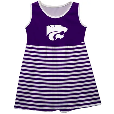 Kansas State Wildcats Girls Toddler Tank Top Dress - Purple