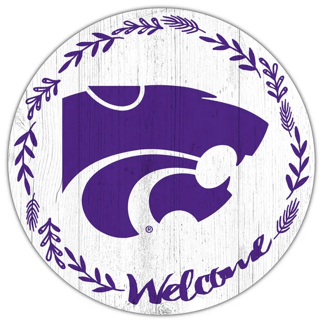 Kansas Jayhawks 12 Welcome Circle Sign