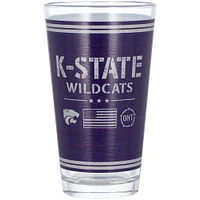 Kansas State Wildcats 16oz. OHT Military Appreciation Pint Glass