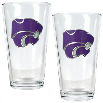 Kansas State Wildcats 16oz. Pint Glass Set