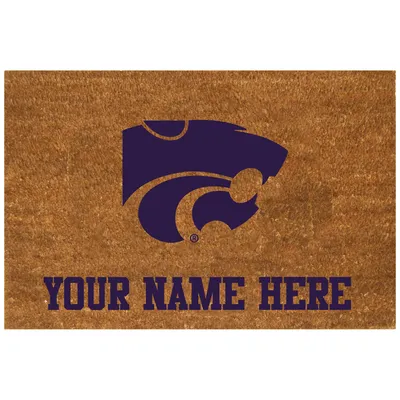 Kansas State Wildcats 19.5'' x 29.5'' Personalized Door Mat