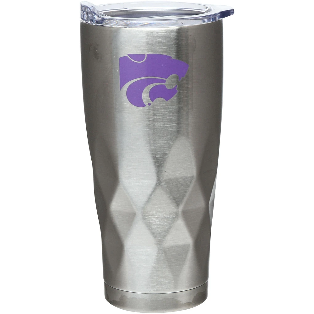 Wildcats de l'État du Kansas 22 oz. Gobelet en acier inoxydable à fond diamant