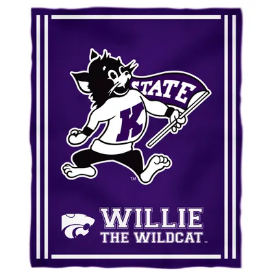 Kansas State Wildcats 36'' x 48'' Children's Mascot Plush Blanket