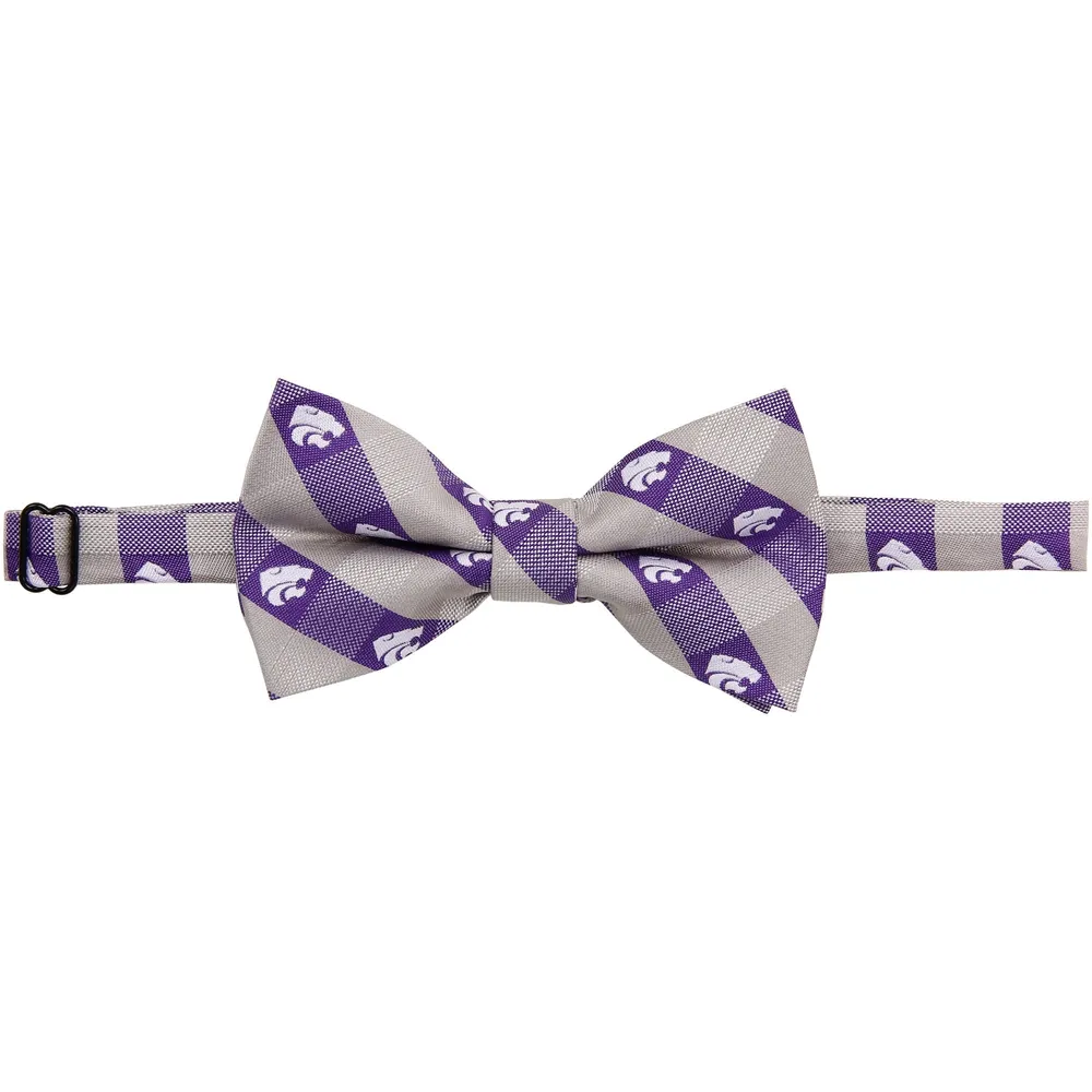 Kansas State Wildcats Check Bow Tie