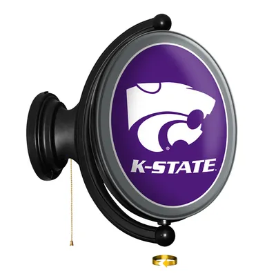 Kansas State Wildcats Mascot 21'' x 23'' Rotating Lighted Wall Sign