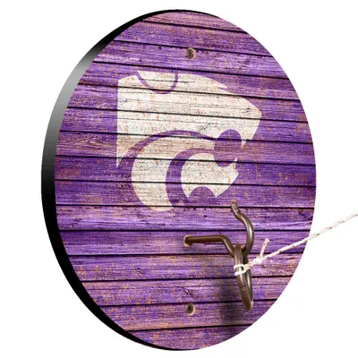 Kansas State Wildcats Weathered Design Hook and Ring Game