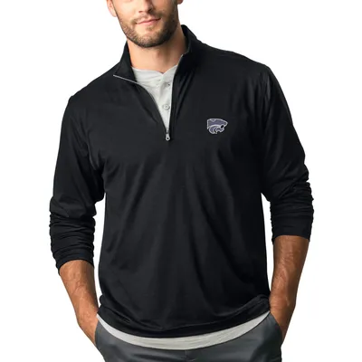 Kansas State Wildcats Zen 1/4-Zip Pullover Jacket - Black