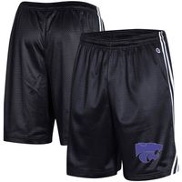 Men's Champion Black Kansas State Wildcats Team Lacrosse Shorts