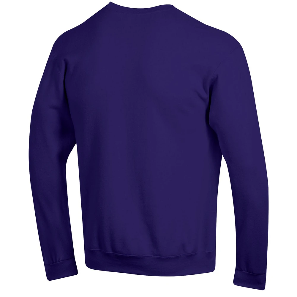 Sweat-shirt Champion Purple Kansas State Wildcats High Motor pour homme