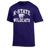 T-shirt Champion Purple Kansas State Wildcats High Motor pour homme