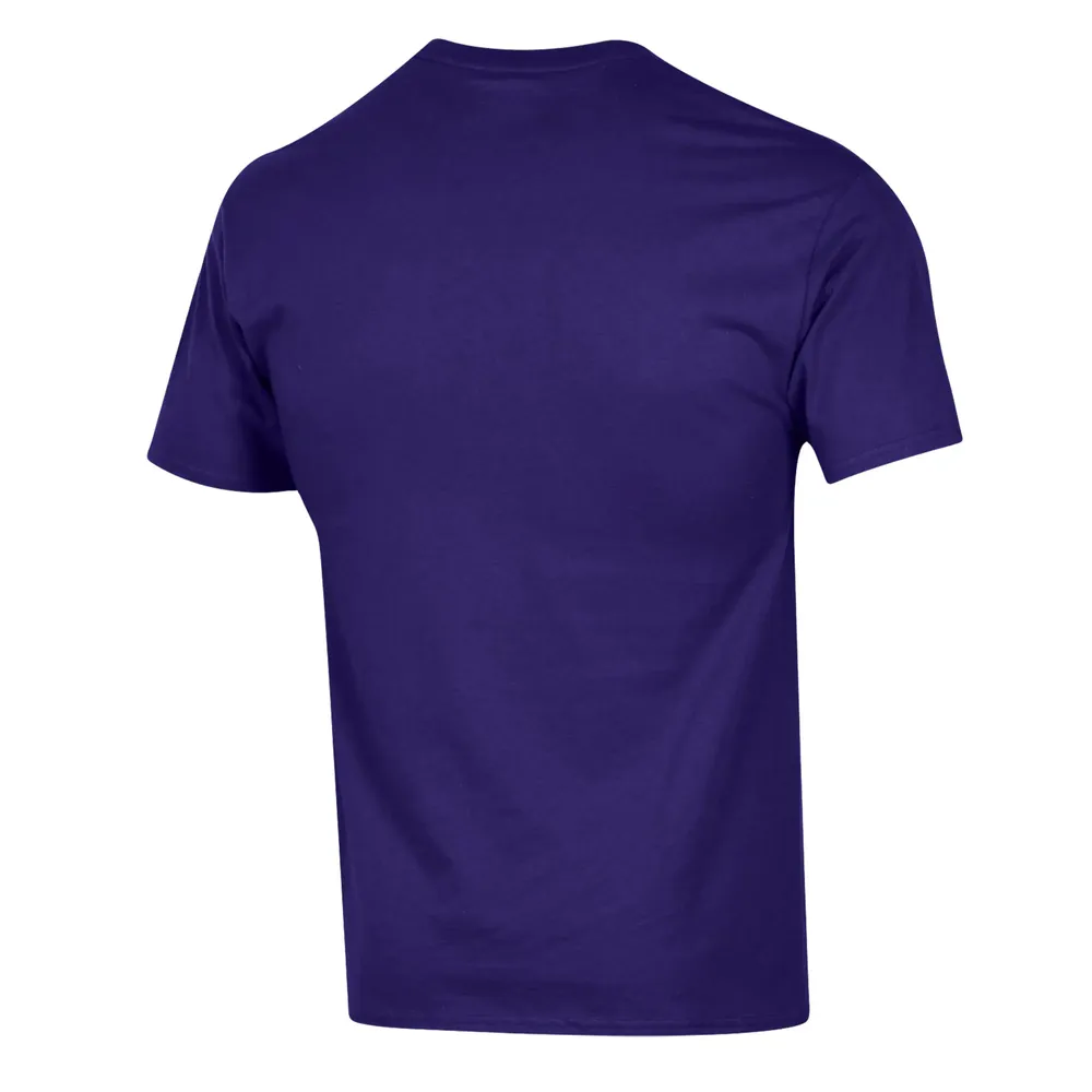 T-shirt Champion Purple Kansas State Wildcats High Motor pour homme