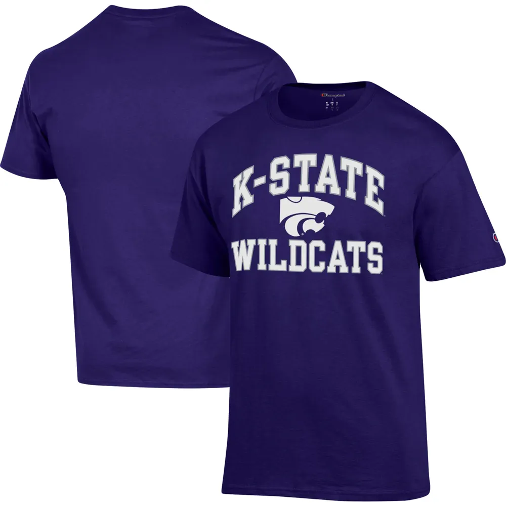 T-shirt Champion Purple Kansas State Wildcats High Motor pour homme