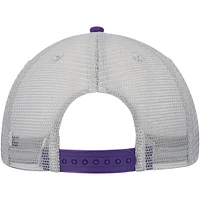 Casquette Snapback Kansas State Wildcats Colosseum violet/gris pour homme