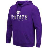 Men's Colosseum Purple Kansas State Wildcats Lantern Pullover Hoodie