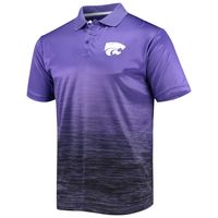 Men's Colosseum Purple Kansas State Wildcats Marshall Polo