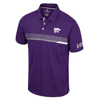 Colosseum Purple Kansas State Wildcats No Problemo Polo pour homme