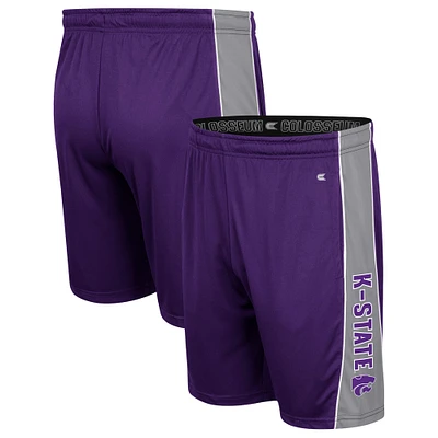 Short Colosseum Purple Kansas State Wildcats Panel pour homme