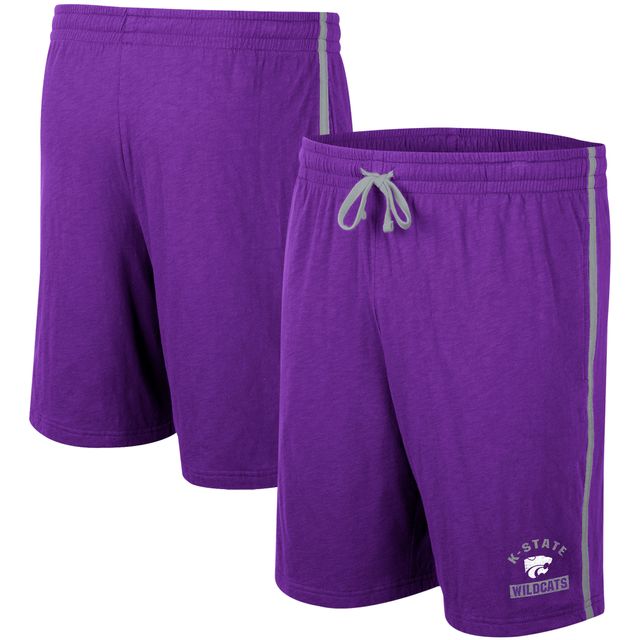 Colosseum Purple Kansas State Wildcats Thunder Slub Short pour homme