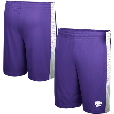 Men's Colosseum Purple Kansas State Wildcats Very Thorough Shorts