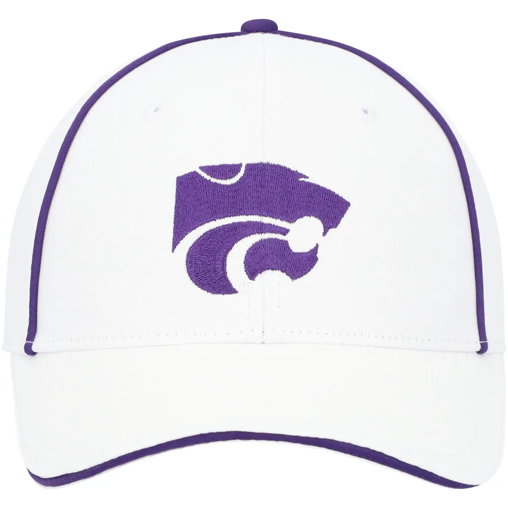 Colosseum White Kansas State Wildcats Take Your Time Snapback pour homme