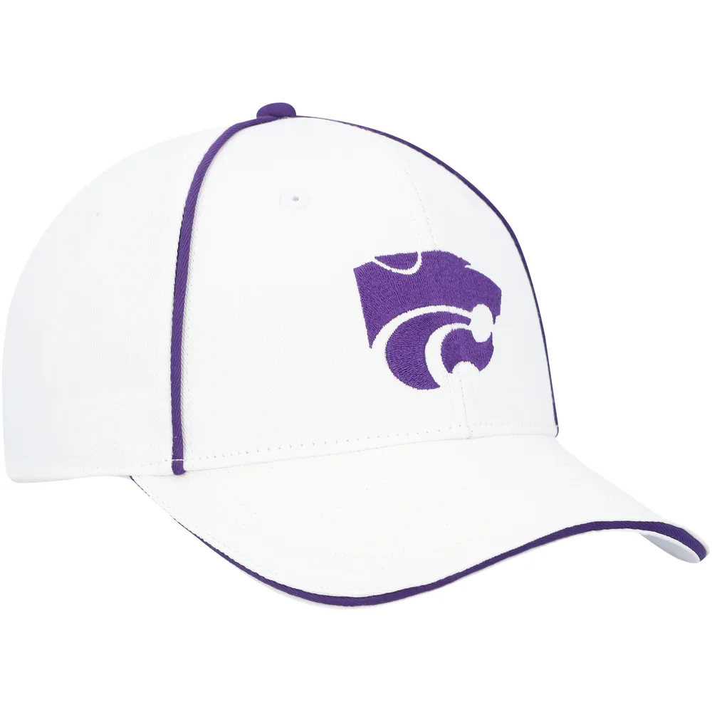 Colosseum White Kansas State Wildcats Take Your Time Snapback pour homme