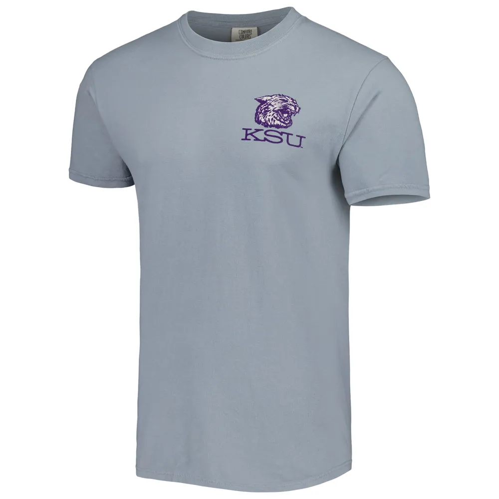 T-shirt Graphite Kansas State Wildcats Vault Comfort pour homme