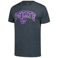 T-shirt basique Arch pour homme, charbon de bois, Kansas State Wildcats