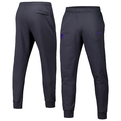 Pantalon en molleton Nike Kansas State Wildcats Club pour homme, anthracite