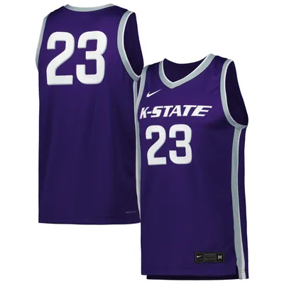 Nike Men's TCU Horned Frogs #1 Purple Replica Basketball Jersey, Small