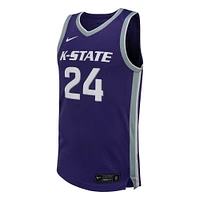 Maillot de basket-ball réplique Nike #24 violet Kansas State Wildcats pour homme