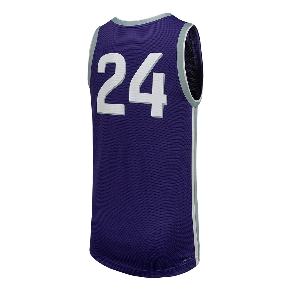 Men's Nike #24 Kansas State Wildcats Replica Basketball Jersey