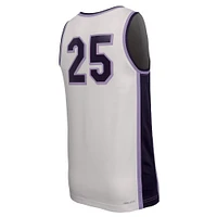 Maillot de basket-ball réplique blanc Kansas State Wildcats #25 pour homme Nike