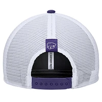 Casquette réglable violet Kansas State Wildcats 2024/25 Sideline Rise Trucker pour homme