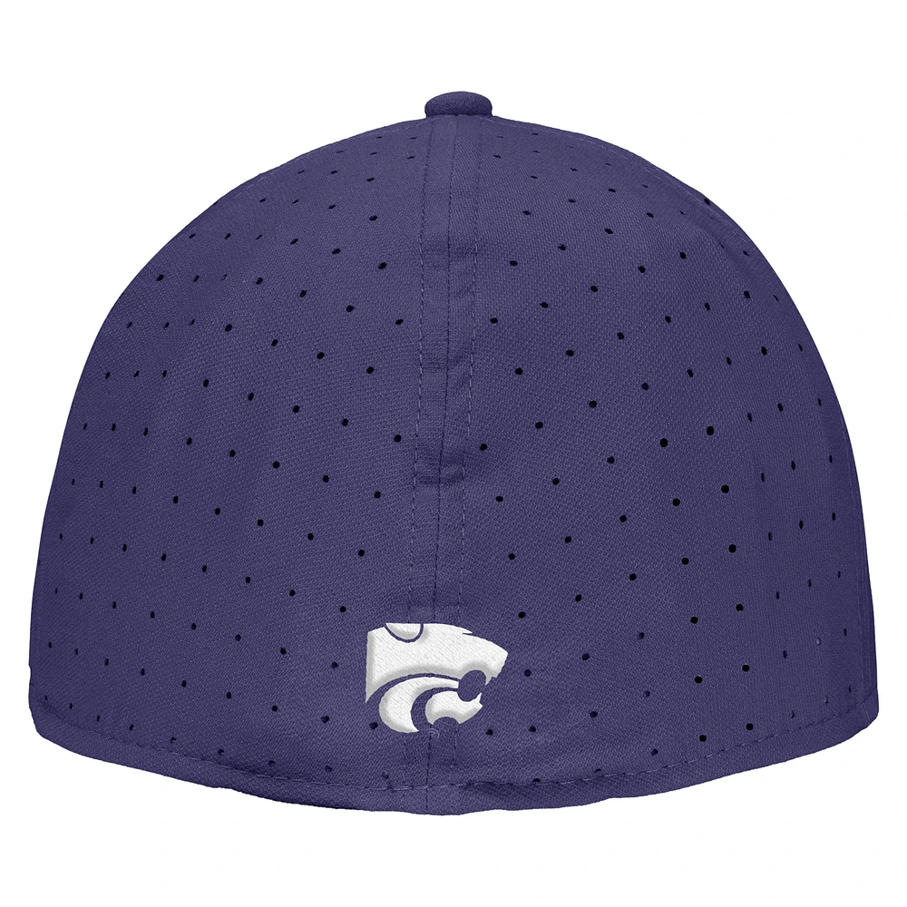 Casquette de baseball ajustée Nike violette Kansas State Wildcats 2025 On-Field True Performance pour homme