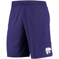 Short Nike Kansas State Wildcats Hype Performance violet pour homme