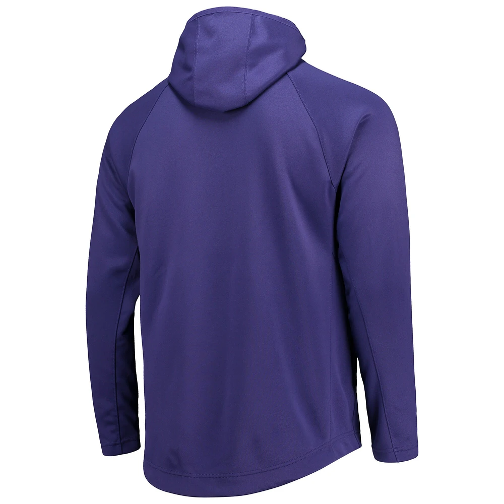 Men's Nike Purple Kansas State Wildcats Spotlight Raglan Pullover Hoodie
