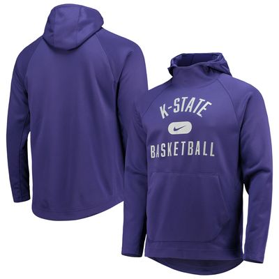 Men's Nike Purple Kansas State Wildcats Spotlight Raglan Pullover Hoodie